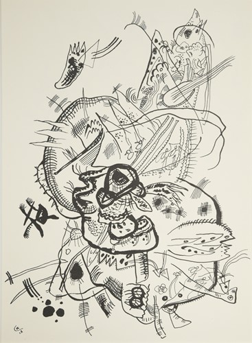 Lot 394 - After Wassily  Kandinsky  (Russian  1866-1944)