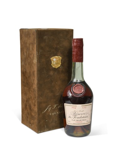 Lot 1273 - Martell "Reserve du Fondateur" cognac, 70cl,...