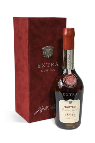 Lot 1278 - Martell Extra Cordon Argent cognac, 70cl, 43%,...