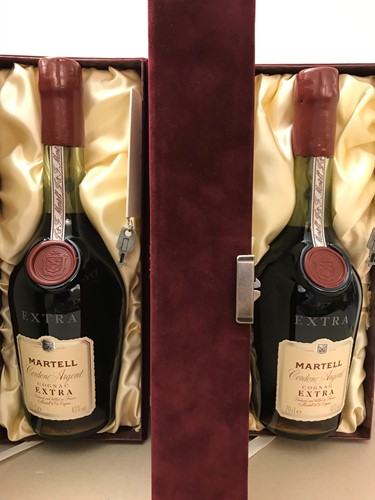 Lot 1279 - Martell Extra Cordon Argent cognac, 70cl, 43%,...