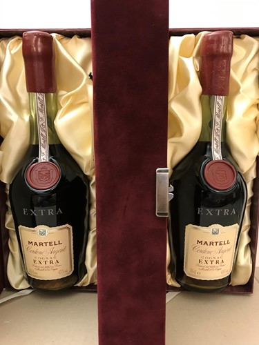 Lot 1269 - Martell Extra Cordon Argent cognac, 70cl, 43%,...