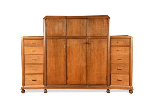 Lot 191 - A large Heal's 'Buttery Hutch' wardrobe, circa 1930