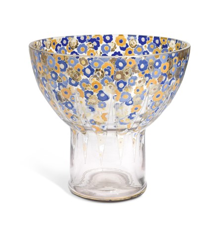 Lot 10 - A large Art Deco glass vase