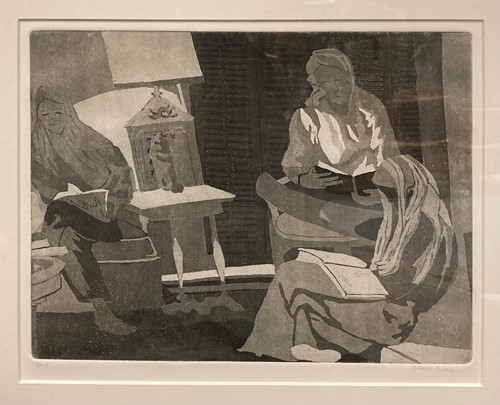 Lot 437 - Jean Rose (Modern British) Student's Reading...