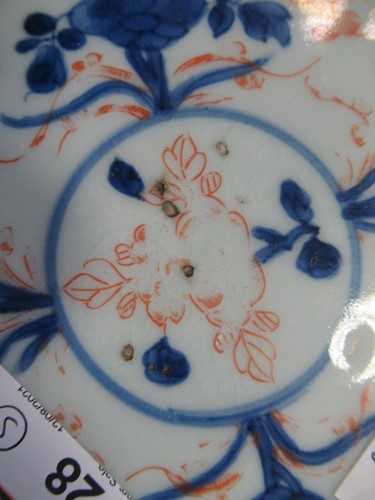 Lot 28 - A Cantonese famille rose bowl 26.5cms, three...
