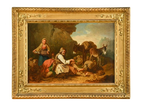 Lot 26 - Attributed to Francesco Londonio (Italian, 1723-1783)