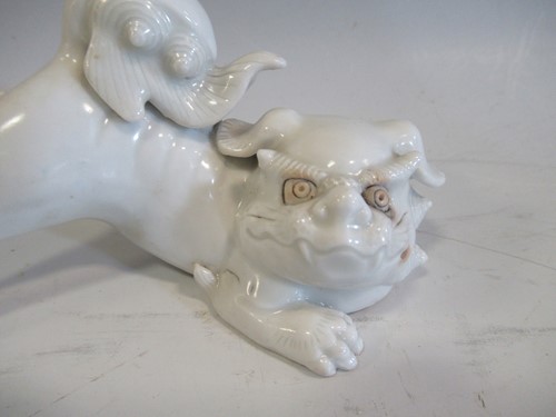 Lot 20 - A Chinese celadon glazed meiping vase carved...