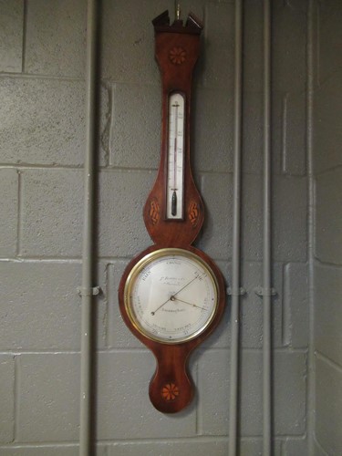 Lot 564 - A 19th century wheel barometer 'P Borini A Co',...