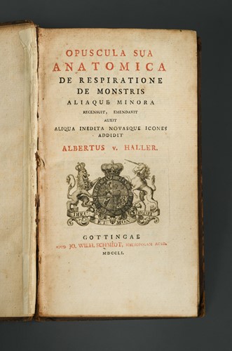 Lot 164 - HALLER (Albrecht Von) Opuscula sua anatomica...
