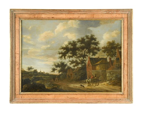 Lot 586 - Follower of Jacob Salomonsz. van Ruysdael