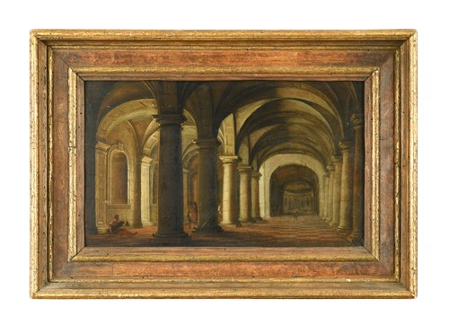 Lot 574 - Follower of Hendrik van Steenwijck the Younger
