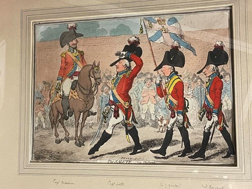 Lot 29 - Five hand-coloured satirical cartoons.