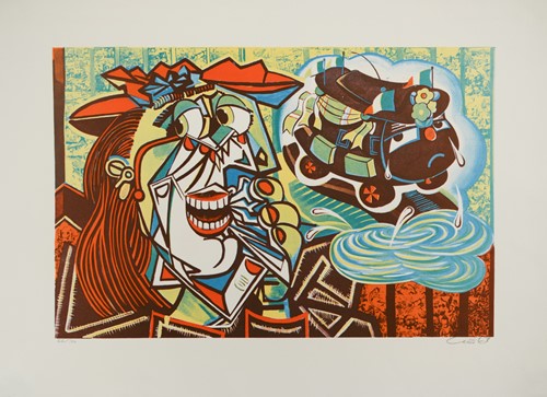 Lot 550 - Gudmundur Erró (Icelandic 1932-)