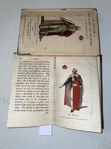 Lot 245 - [LAMB (Charles)] A Book of the Ranks and...