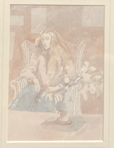Lot 462 - Jean Rose (Modern British) Portrait of a young...