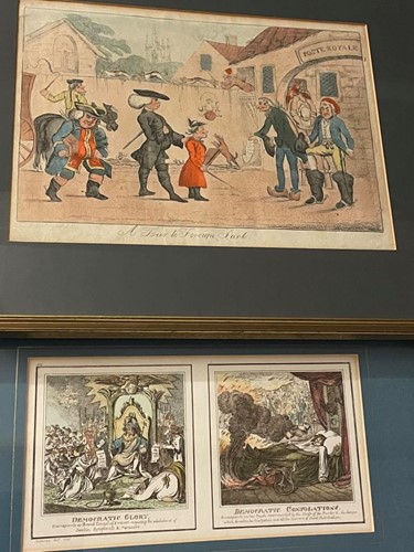 Lot 44 - Satirical prints, French subjects. After James...