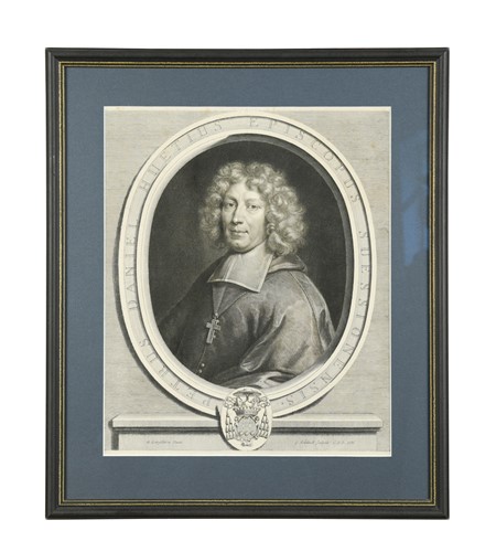Lot 46 - French historical clerics, six line engravings...