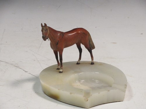 Lot 49 - An Asprey Of London 1930's Art Deco style onyx...