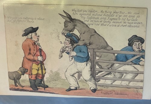 Lot 57 - Satirical cartoons and others, mainly early...