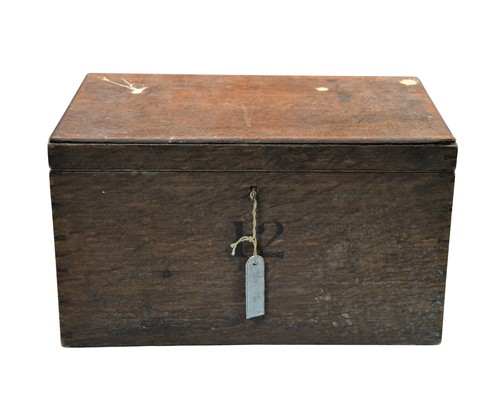 Lot 781 - A chest of curios from voyages abroad to the Antarctic