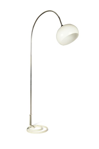 Lot 171 - A mid-century arc floor lamp