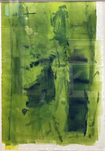 Lot 437 - Antonia Phillips, Grass Green, signed with...