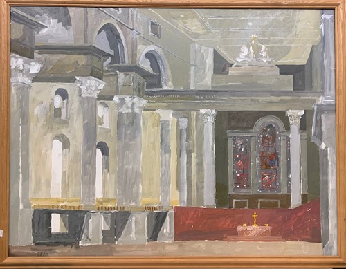 Lot 382 - George West (British 1927-2021) Study of a...