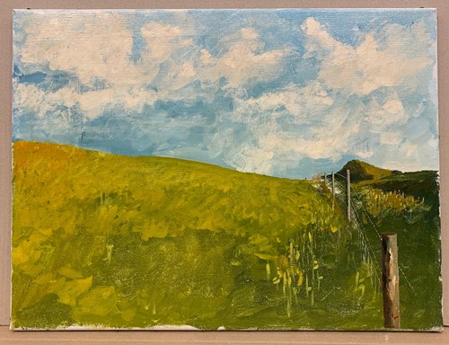 Lot 384 - George West (British 1927-2021) Study of a...