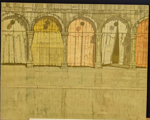 Lot 351 - Sigmund Pollitzer, Arches of the Procuratie...