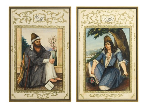 Lot 78 - Persian School, late 19th-early 20th century