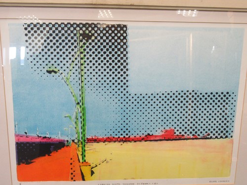 Lot 393 - Clare Johnson, a group of five screenprints,...