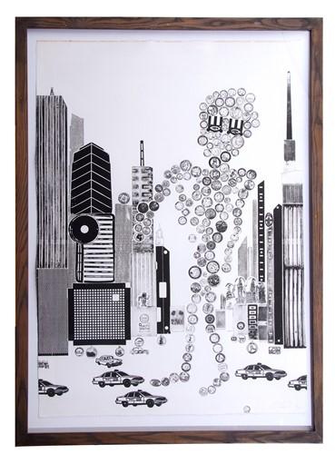 Lot 214 - Colin Self (British 1941-) Money Man signed...