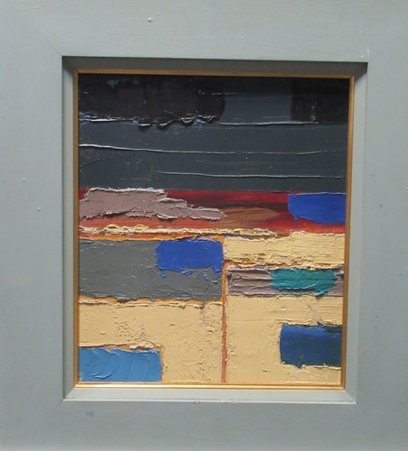 Lot 396 - Martin Battye, four oils, to include Too Dark...