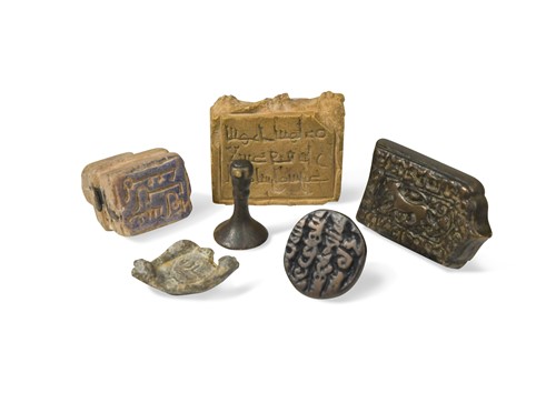 Lot 444 - A group of Seljuk Seals and Intaglios, Persian, 11th / 12th Century