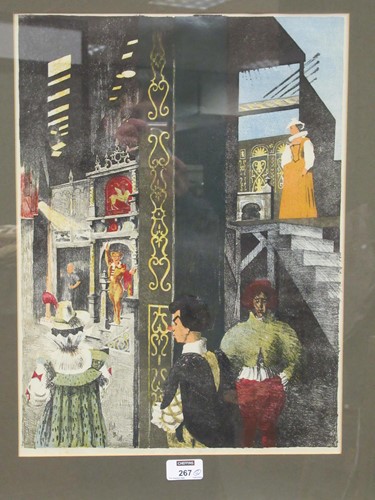 Lot 440 - Two pictures by local Richard Sell, a...