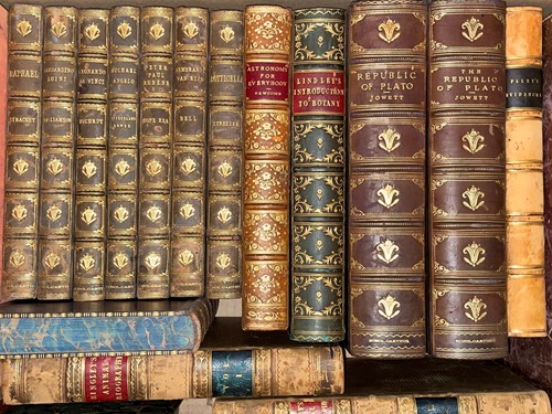 Lot 181 - Literature, topography and bindings. CLARKE (G...