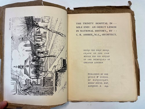 Lot 342 - ASHBEE (C R) The Trinity Hospital in Mile End....