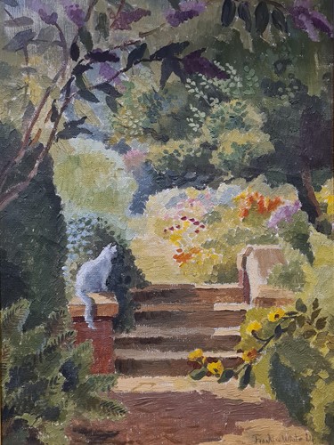 Lot 302 - Franklin White (Australian 1892-1975), Cat in...