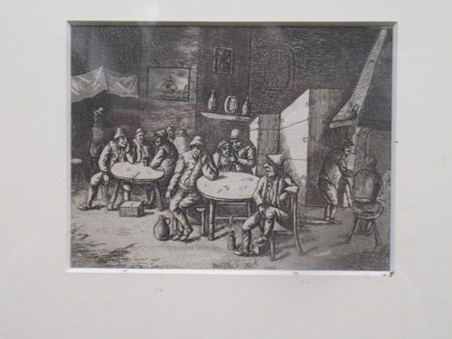 Lot 27 - David Deuchar (1743-1808), tavern scene,...