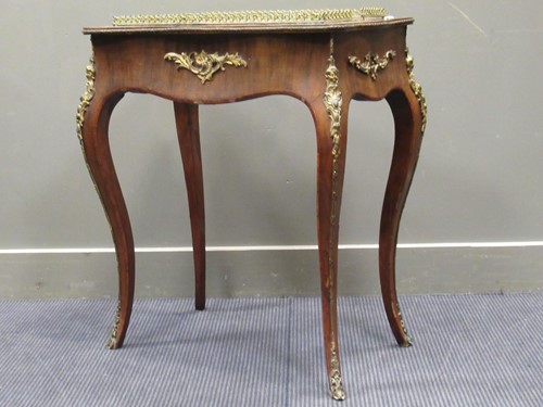 Lot 573 - A 19th Century French walnut jardiniere with...