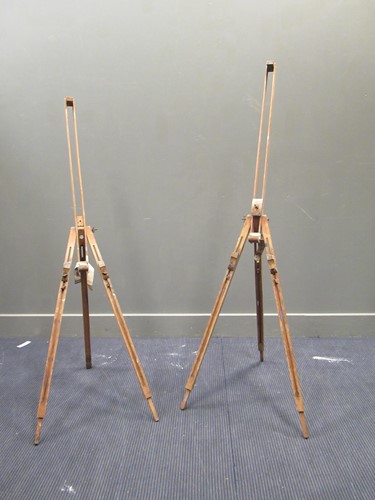 Lot 549 - Two Windsor & Newton easels and a large...