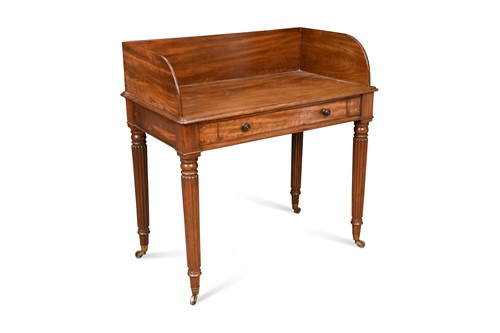 Lot 345 - A mahogany washstand, early 19th century