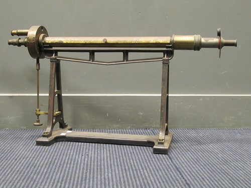 Lot 147 - A Franz Schmidt & Haensch brass Quartz wedge...