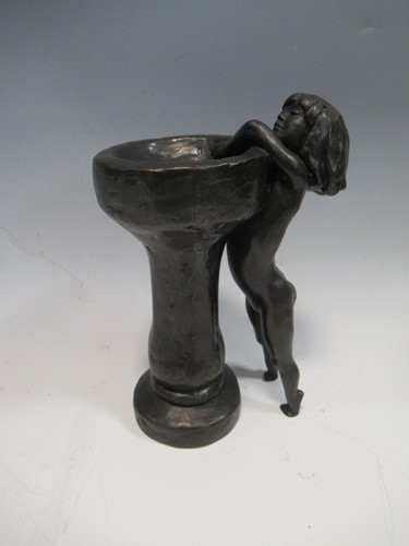 Lot 31 - After Tom Greenshields, a bronzed sculpture of...