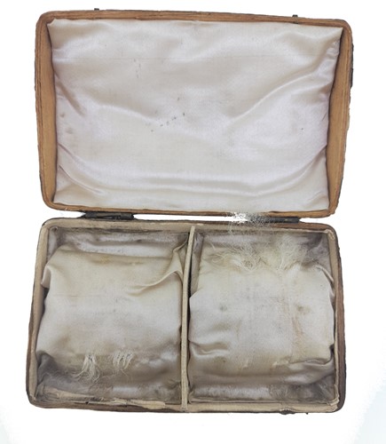 Lot 8 - A pair of Georgian steel and paste shoe buckles
