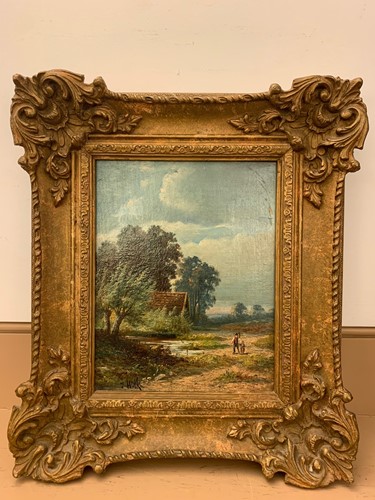 Lot 201 - J*** Hulk Figures by a pond with willows; and...
