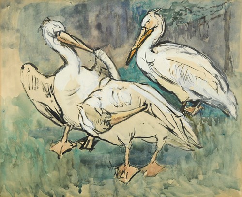 Lot 271 - Joseph Crawhall (British 1861-1913)