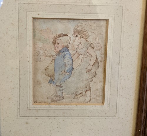 Lot 290 - Attributed to Thomas Rowlandson (British, 1756-...