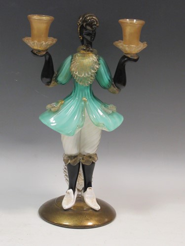 Lot 80 - Attributed to Barovier & Toso, a Murano glass...