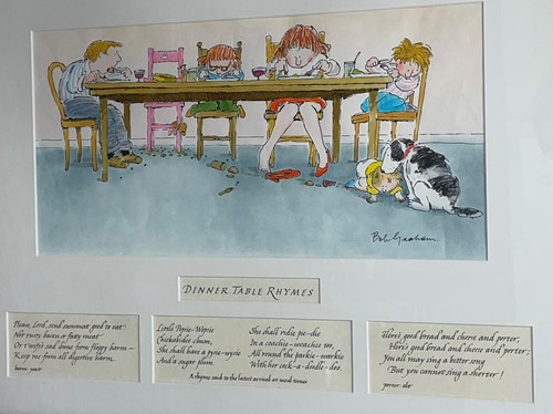 Lot 272 - Robert Donald 'Bob' Graham, Dinner Table...